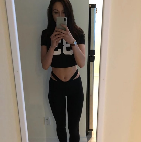 Last L!!! Black workout yoga set. - Picture 6 of 8